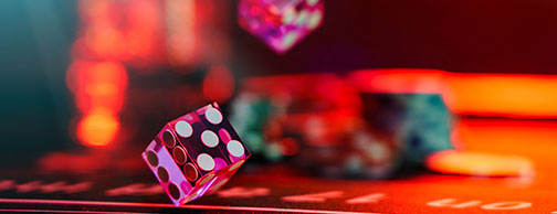 gambling dice